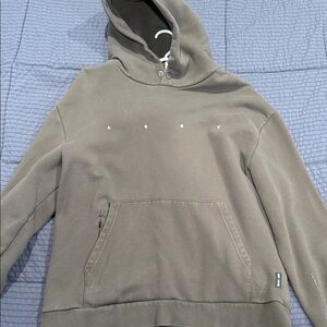 ASRV Taupe Hoodie Sweater